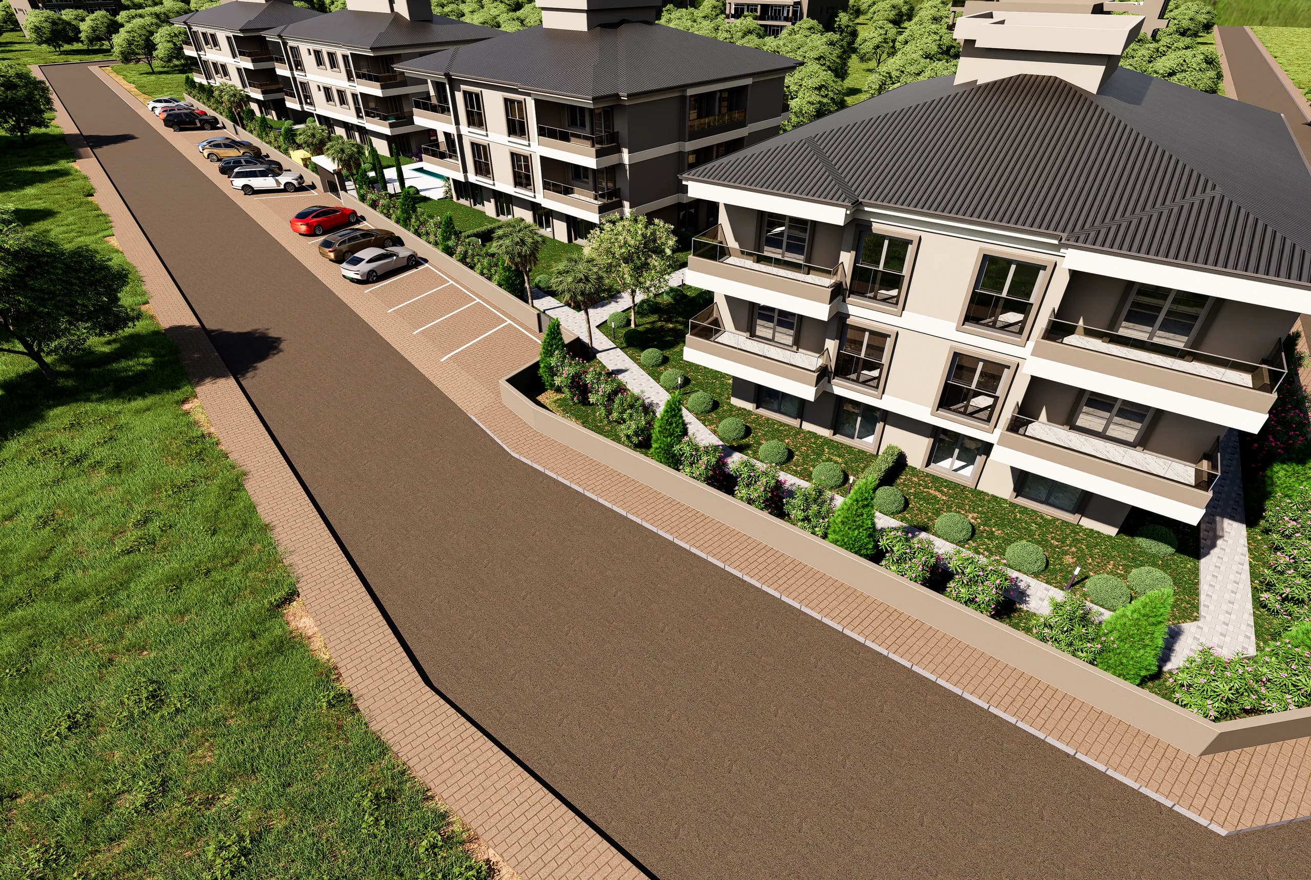 Premier Park Prestige kuşbakışı görünüm