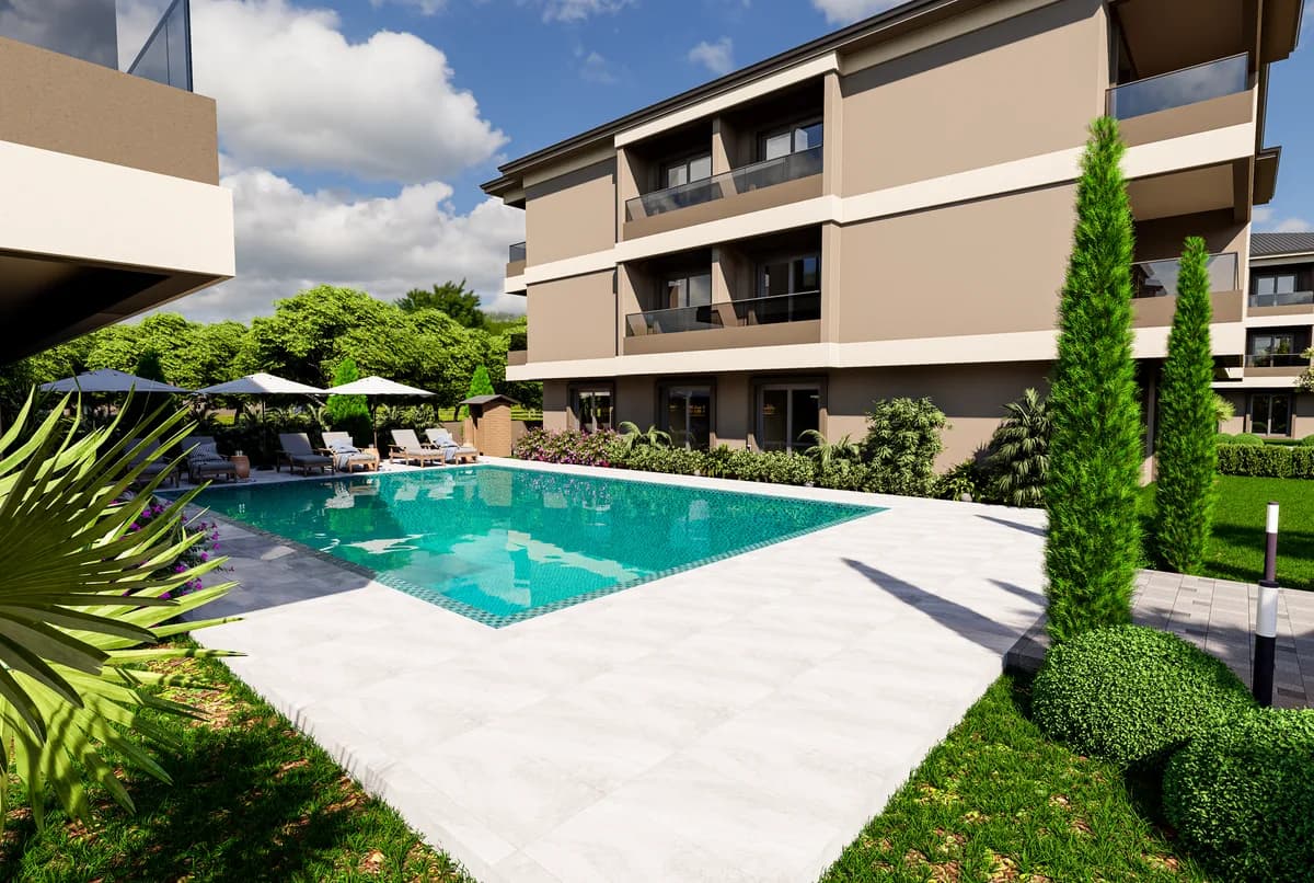 Modern Dış Cephe & Ahşap Kompozit Detaylar